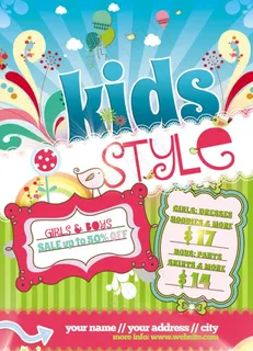 儿童招生海报广告图片