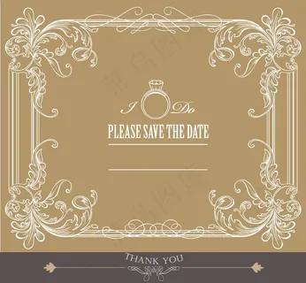 线条花边背景矢量图5