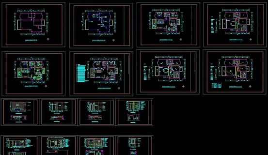 家居装修CAD图纸