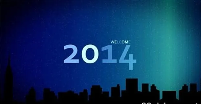 2015年新年片头动画AE模版