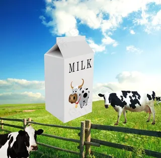 牛奶海报图片