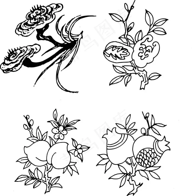 矢量水果ai矢量模版下载