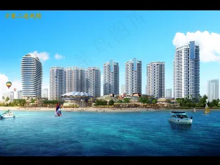 德利海北海项目效果图图片