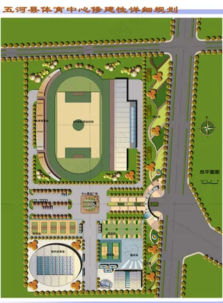 五河县广场详细规划(10张)