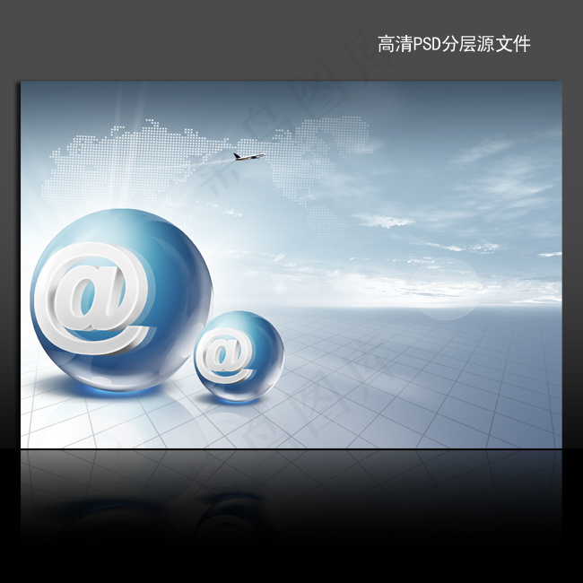 科技电子网络通讯海报背景PSD模板...(4961X3366(DPI:300))psd模版下载