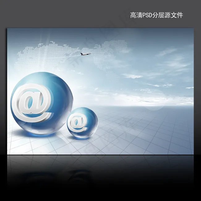 科技电子网络通讯海报背景PSD模板...(4961X3366(DPI:300))psd模版下载