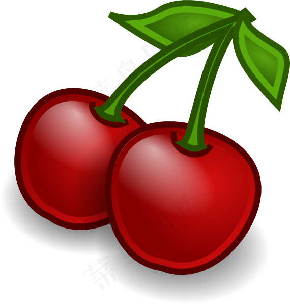 火箭的水果 樱桃剪贴画