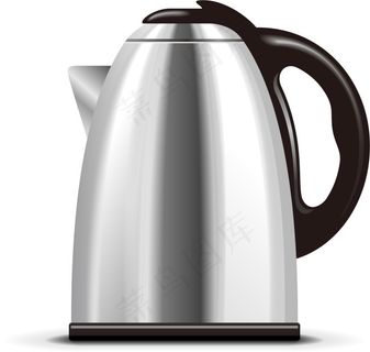 热水壶电器矢量素材