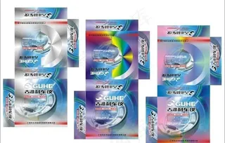 刹车皮七彩缤纷盒