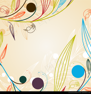 摘要背景花v.。