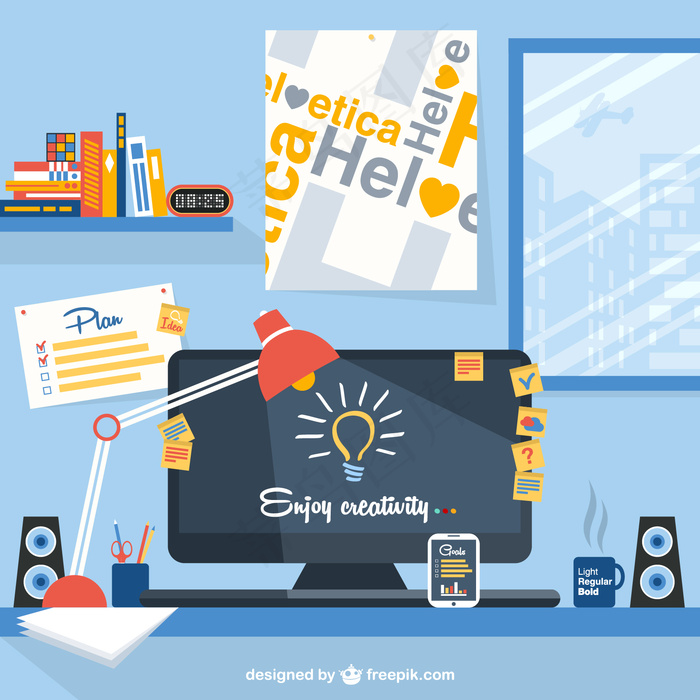 设计师的工作空间