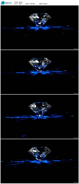 钻石视频素材