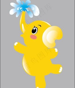 吉祥物小象图片