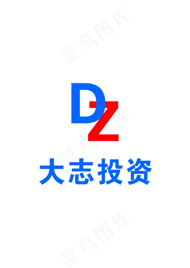 大志投资cdr矢量模版下载