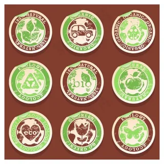 圆形图标矢量图