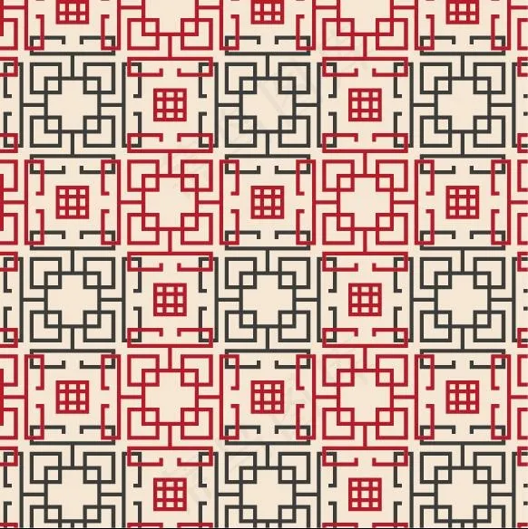 中国风无缝背景矢量素材ai矢量模版下载