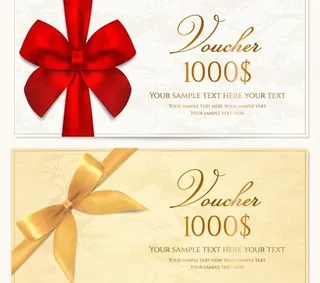 优惠券的设计元素矢量图04