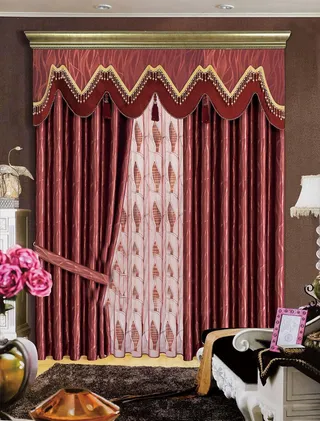 窗帘背景墙设计