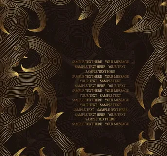 金色欧式花纹图片 金色欧式花纹图片