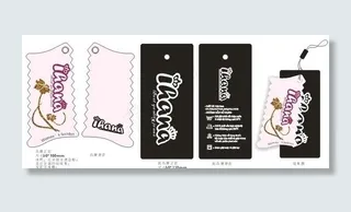 女装吊牌设计图片