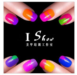 美甲培训工作室展板