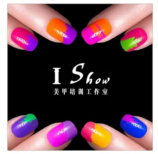 美甲培训工作室展板