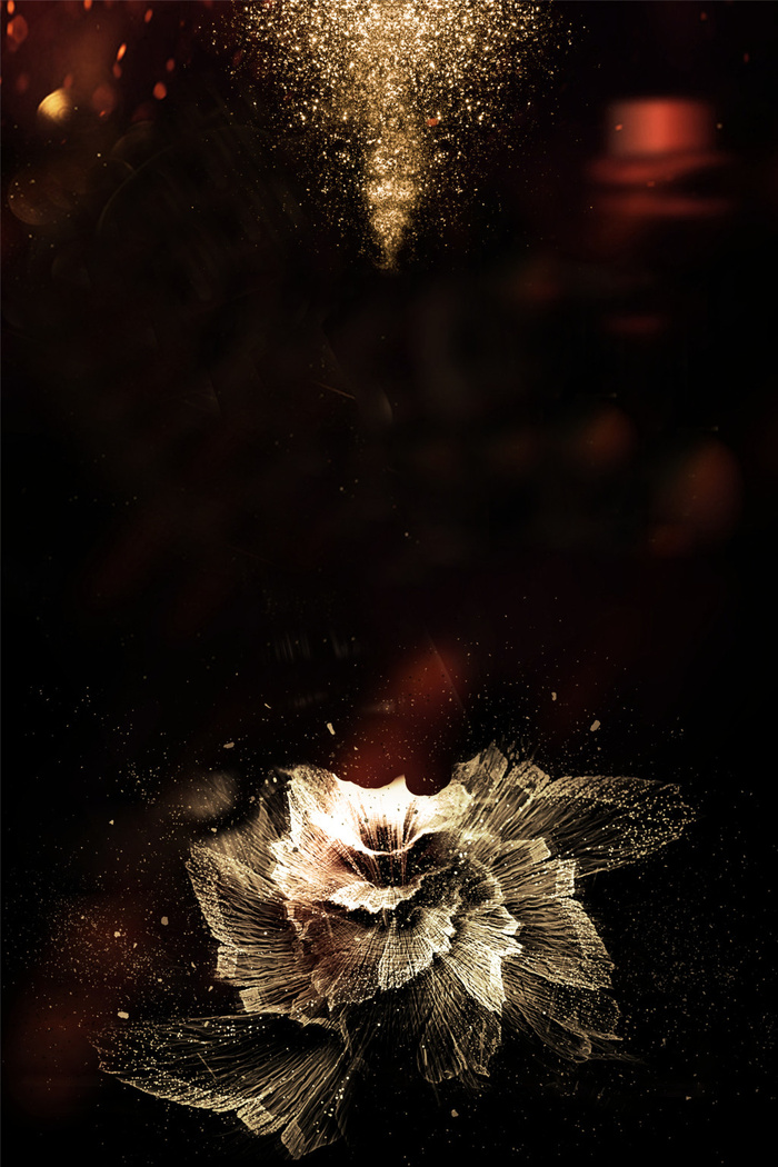 黑金房产背景素材