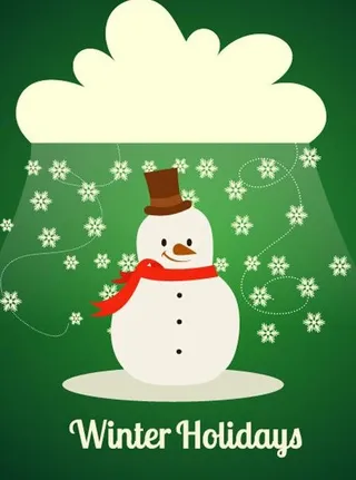 卡通圣诞背景图片