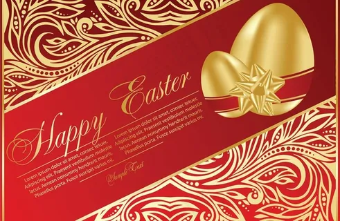 欧式金色花纹 金蛋图片