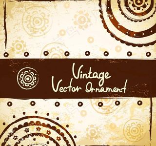 墨迹欧式花纹花朵图片