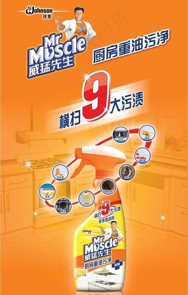 最新庄臣厨房矢量图图片ai矢量模版下载