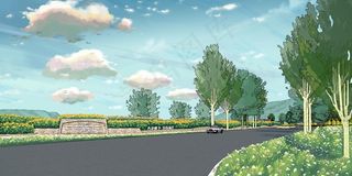 分层效果图图片