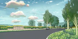 分层效果图图片