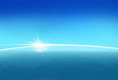 蓝色科技展板背景图片