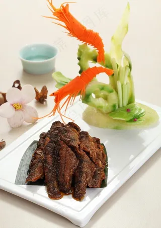 葱烤小石斑鱼图片