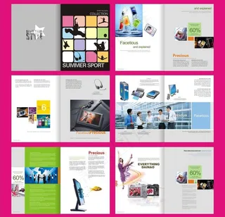 国外数码产品样本画册图片