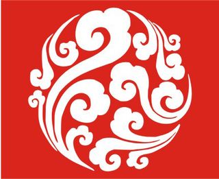 中国风背景剪纸传统文化矢量边框