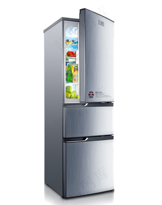 家用电器冰箱PNG免扣素材