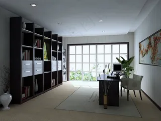 书房装修设计效果图