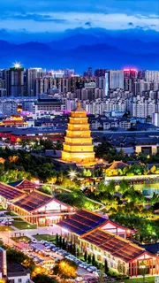 城市夜景高清摄影图片