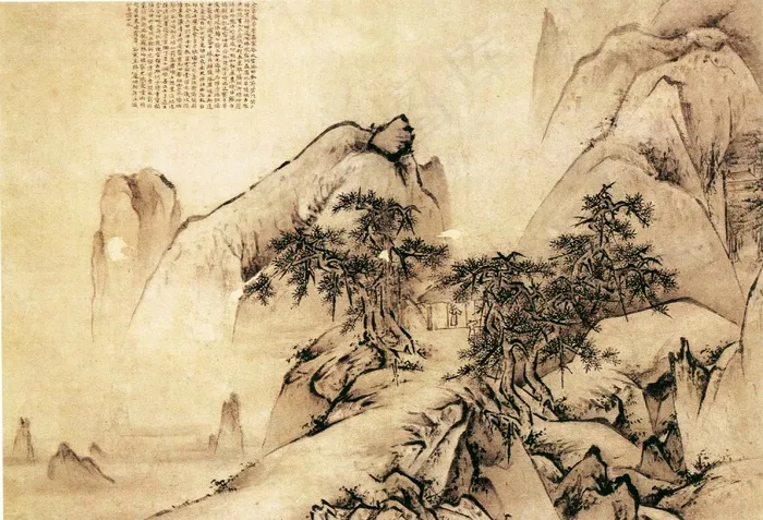 仿古古画精品图片