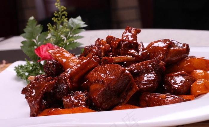 土豆烧大雁图片