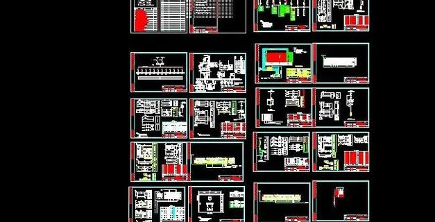20kV变电所二次原理设计全套图
