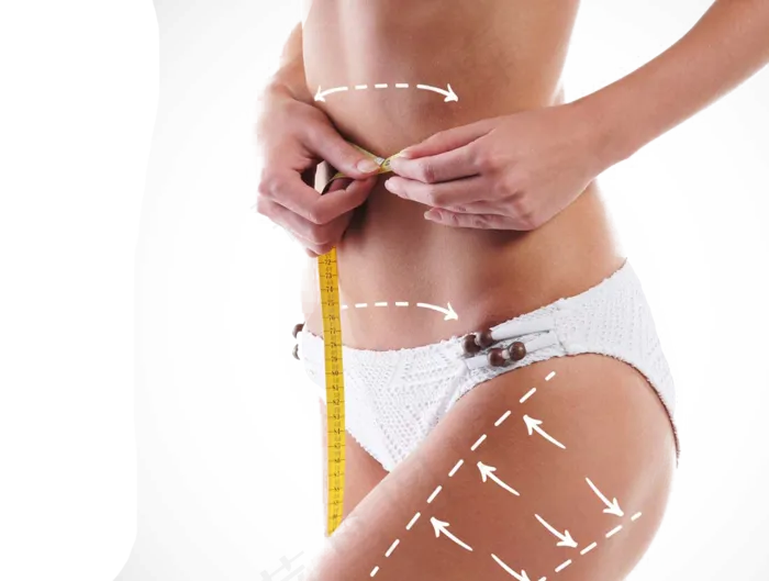 美女美腿腹部瘦身素材