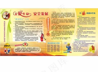 矢量安全生产模板图片