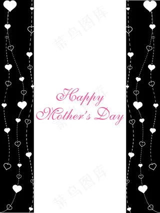 美丽的母亲节贺卡设计简单