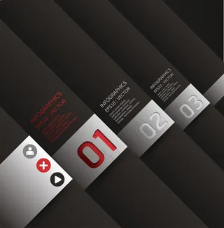 彩色图形折纸模式矢量素材02