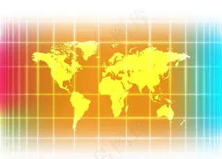 地图板块炫彩图