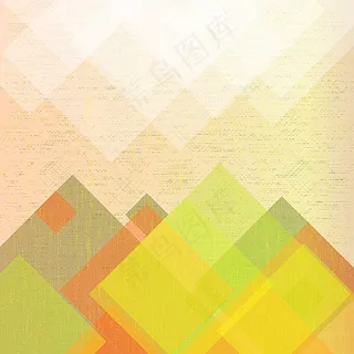 彩色正方形背景素材