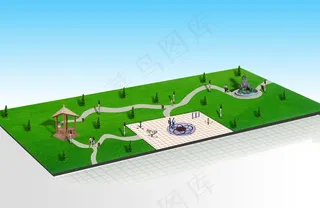 绿化效果图图片